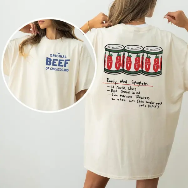 Bear Spaghetti T-Shirt Sweatshirt Hoodie Unisex