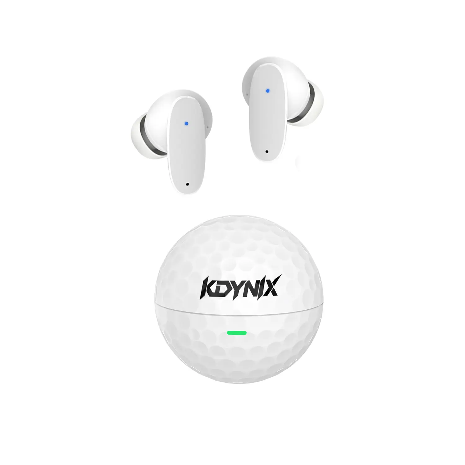 Creative Golf Ball Earbuds,True Wireless Bluetooth 5.4 headphones, with Dual ENC ANC Noise Canceling,13mm Drivers with Deep Bass Stereo,18H Long Playtime, Water-Resistant Earphones, Suitable for event souvenirs and various holiday gifts