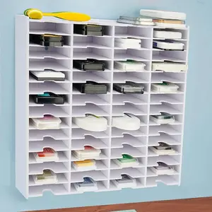 Stamp Storage Rack Magnetic Tape Organizer PVC Desktop Holder Stamp Platform Storage Rack, Durable & Convenient Design