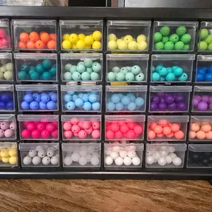 10 pack 12mm Silicone Bead