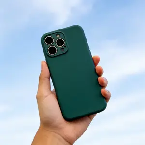 Imitation Liquid Silicone , Precision Cutout Soft Case for iPhone 17, 16 15 14 13 12 11 , X, XS, XSMAX, Classic Straight Edge, Spray Oil Treatment, Inner Flannel Lining, TPU Material