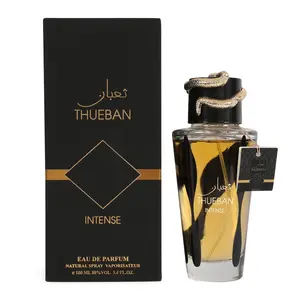 Thueban Intense Black Spray Perfume Eau de Parfum for Men and Women 100ml/3.4fl.oz. - Unisex Fragrance Thueban Intense Black Spray Perfume Eau de Parfum for Men and Women 100ml/3.4fl.oz. - Unisex Fragrance
