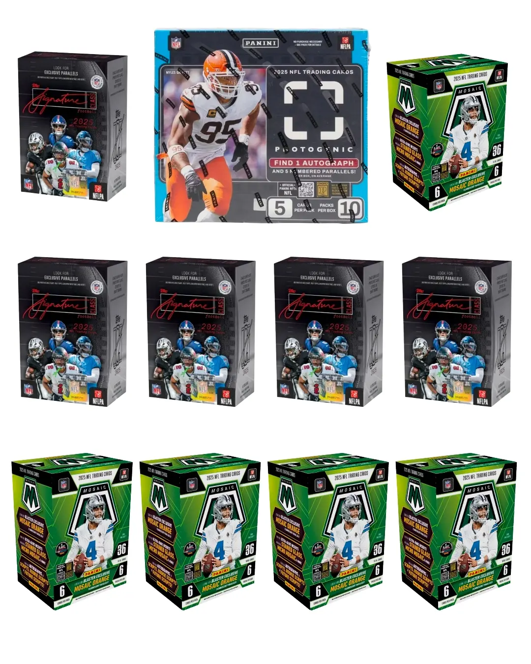781 PYT 11 Box Break w/Photogenic Hobby plus Topps & Mosaic