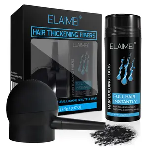 Hair Thickening Fibers, Skin Friendly Hair Thickening Spray, Hair Thickening Powder, Natural Formula Hair Care Fiber, Suitable for People with Thinning Hair, Haircare, Hair Volume Powder