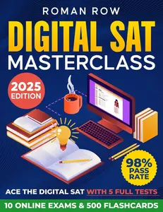 USED-The Ultimate Digital SAT Masterclass: Break Through the SAT Barrier: 5 Full Tests, 10 Online Exams, 500 Flashcards, and a 98% Pass Rate by Row, Roman (Paperback)