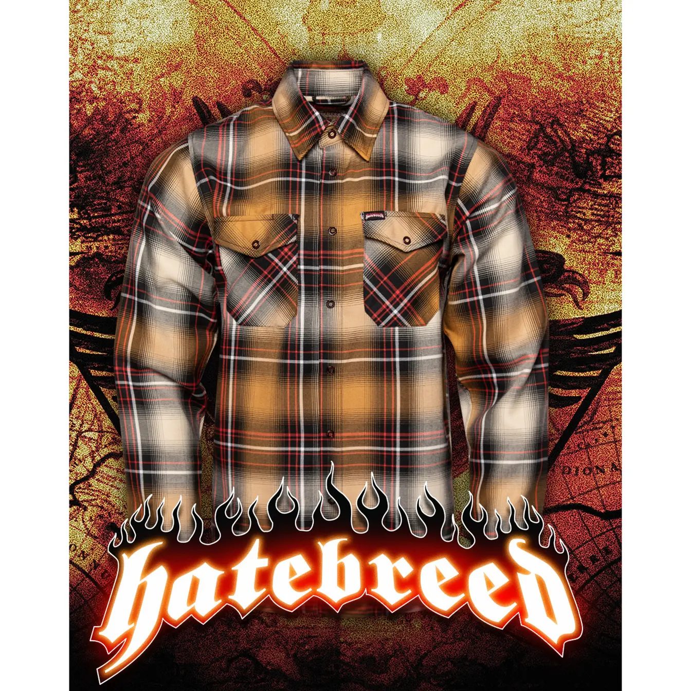 Hatebreed Supremacy Flannel Hatebreed Supremacy Flannel