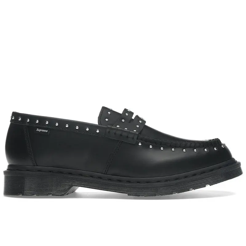 Dr. Martens Studded Penton Loafer Supreme Black (men) by StockX