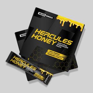 Hercules Natural Energy Sachets – 8-in-1 Herbal Performance Blend (16 Count)