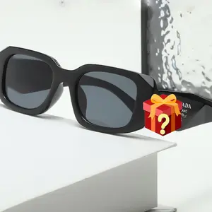 New Classic Fashion Sunglasses for Women, Luxury Charm Brand Glasses, Neutral Style Uv400 Shades, Abs Frame Material, Model 20241010