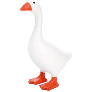 Desk Goose 7 inches Mini Porch Goose Desk Duck Decor Funny Gift for Friend Family Colleague Schoolmate