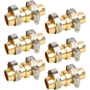 Garden Hose Repair Kit with Stainless Clamp for 3/4"-5/8" Water Hoses DIY Enthusiasts & Contractors Ultimate Hardware Destination