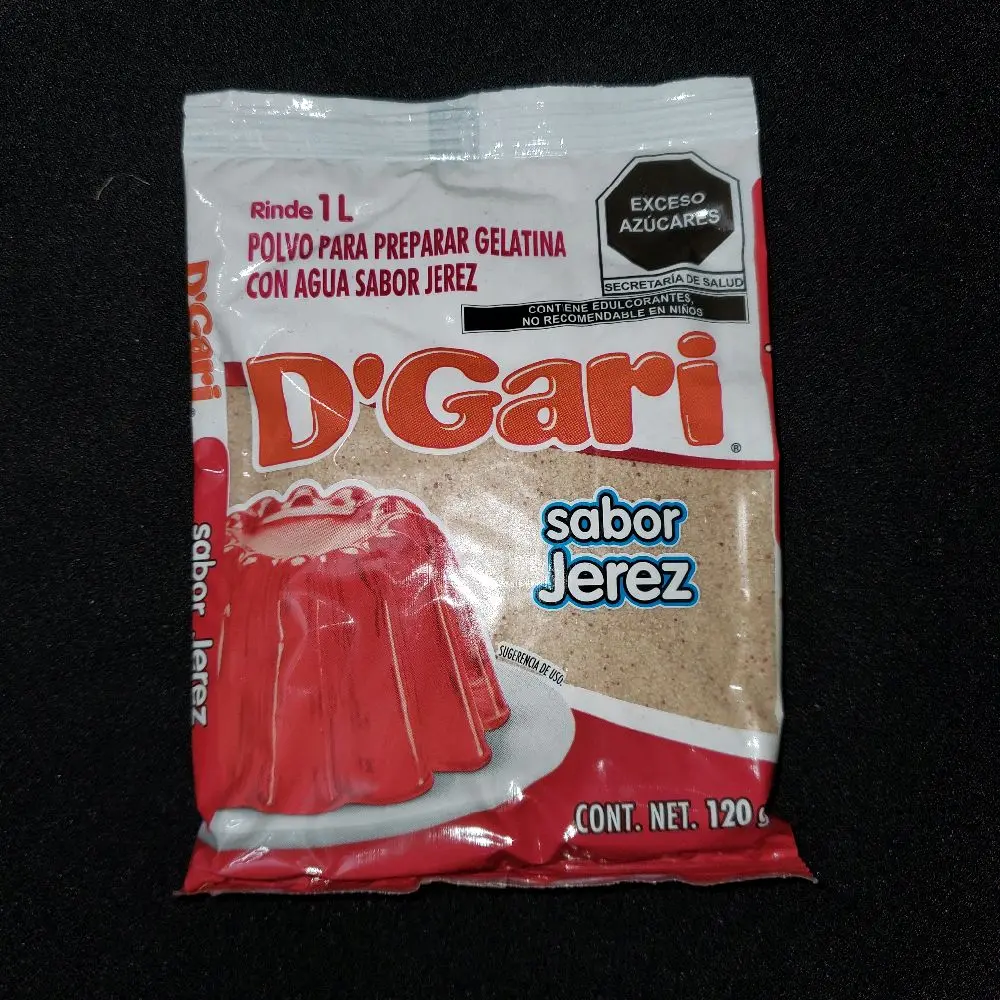 Gelatina D'Gari - Jerez (ONE PIECE)