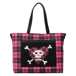Avril Lavigne Logo Tote Crossbody Bag with Coin Bag