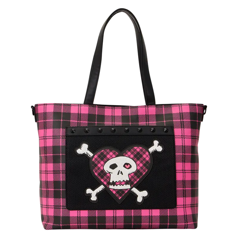 Avril Lavigne Logo Tote Crossbody Bag with Coin Bag