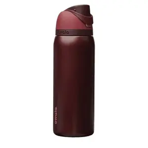 Owala Freesip 32oz Insulated Stainless Steel Water Bottle - Black Cherry