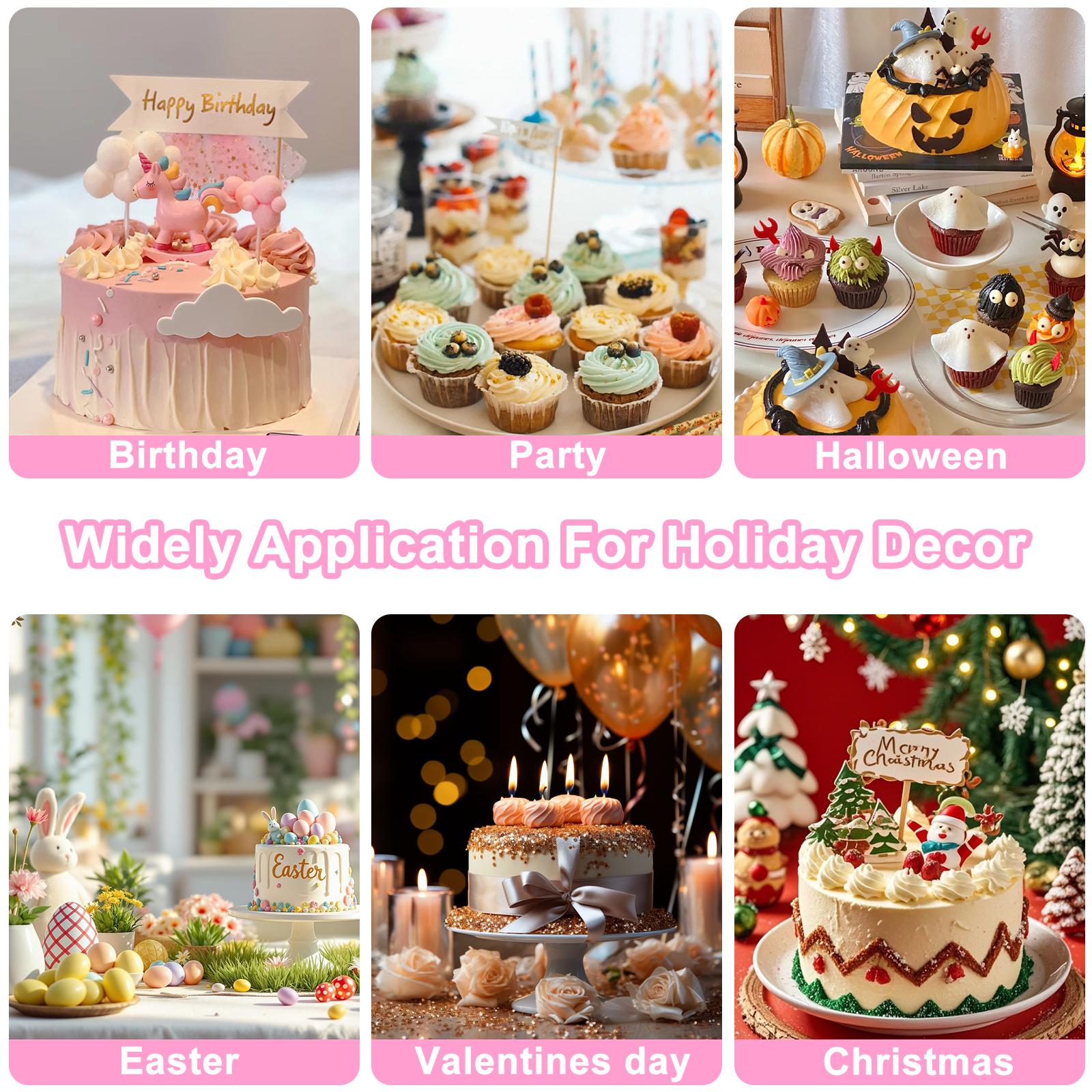 14 Oil-Based Food Coloring for Chocolate 10ml Colors Set Edible Oil Food Dye for Baking Cake Cookie Icing Fondant Meringues Decorating Chrismass Birthday 35 Fl. Oz Bottles Bake