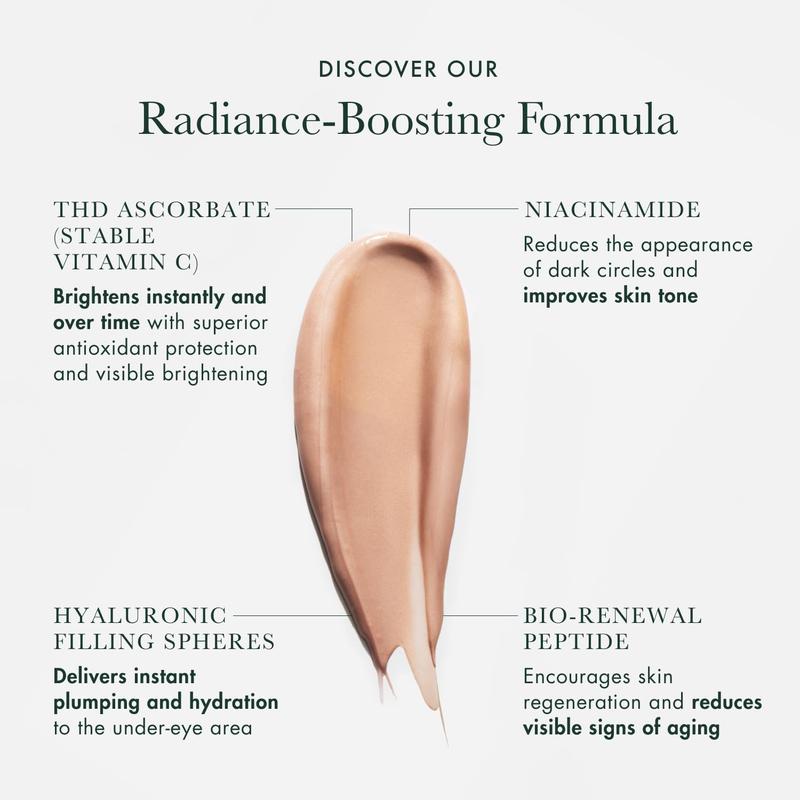 RéVive Brightening Eye Cream - Advanced Under Eye Cream Formulated with Vitamin C & Peptides to Help Reduce the Appearance of Dark Circles, Fine Lines & Puffiness (0.50 oz)