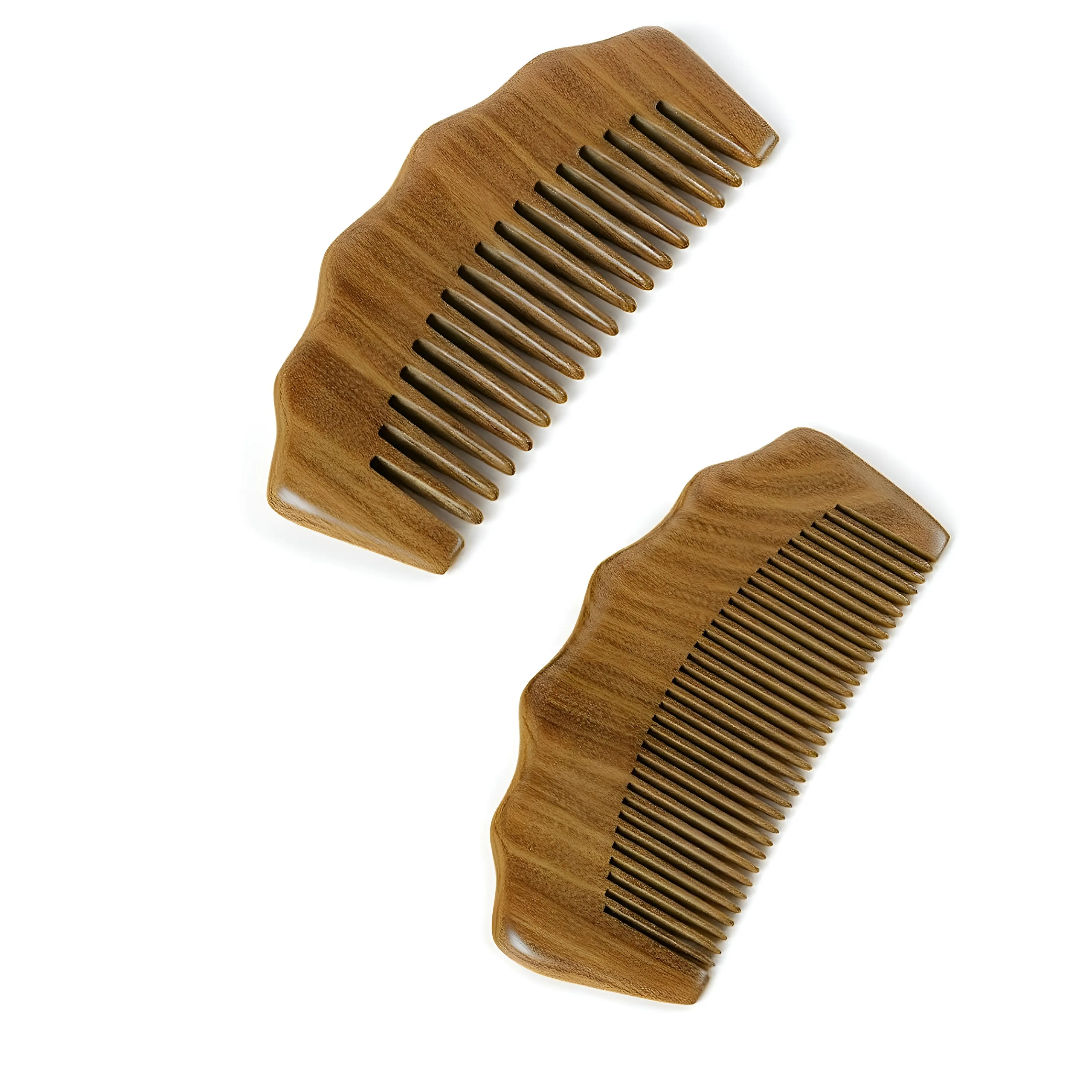Wooden Labor Comb 2PCS for Women, Natural Wood Wide & Narrow Tooth Birthing Combs, Labor & Delivery Essentials