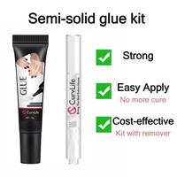 Semi-solid glue kit