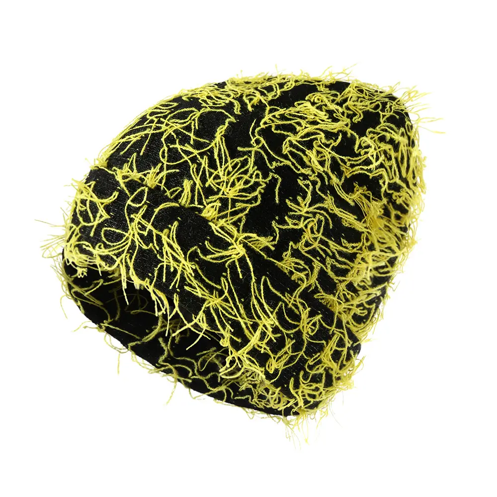 Black base with lemon yellow whiskers