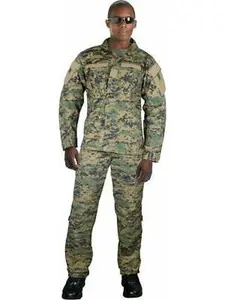 Digital Woodland Camo ACU Uniform Pants / Shirt Combat Tactical Military Fatigue