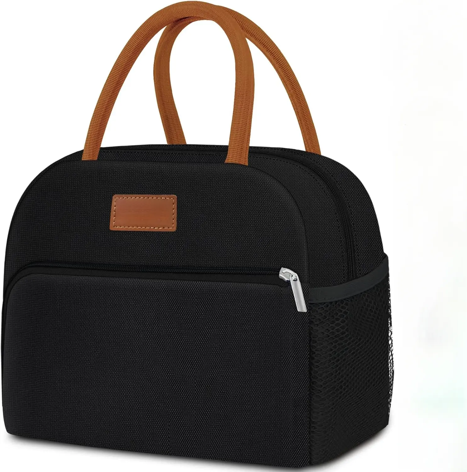 Insulated Lunch Bag 1 Piece Leakproof Reusable Compact 10L Cooler Tote Bag Portable Food Container for Work Travel Office Daily Use