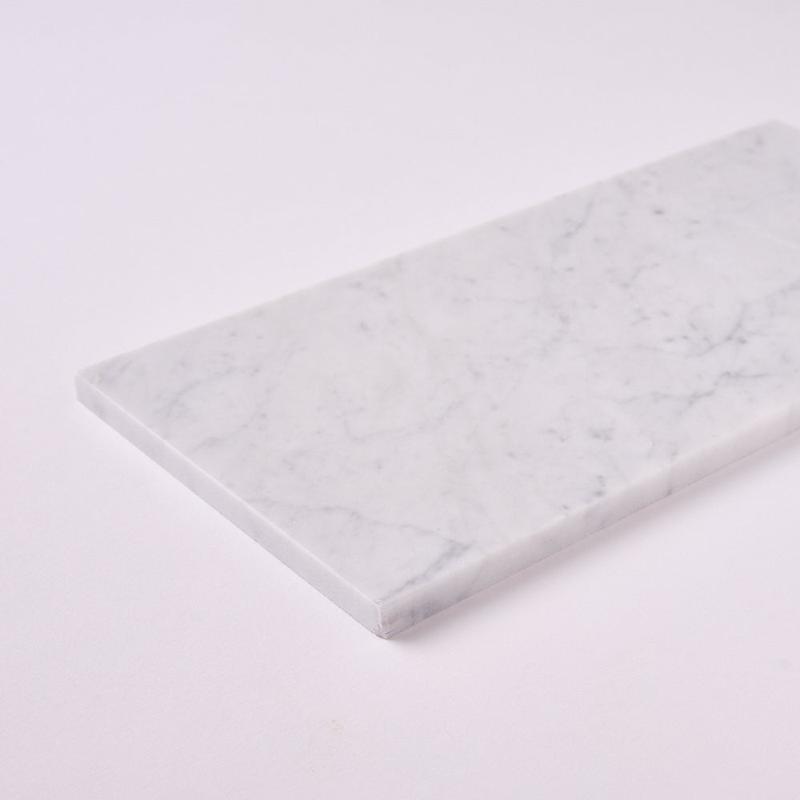 Luna Bianco Marble 6x12 Subway Tile Polished/Honed
