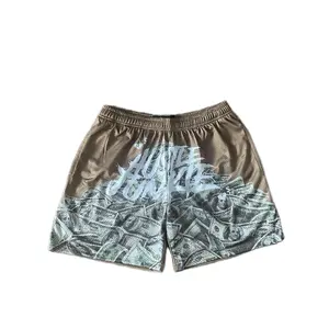 “Money Collection” Cream Short