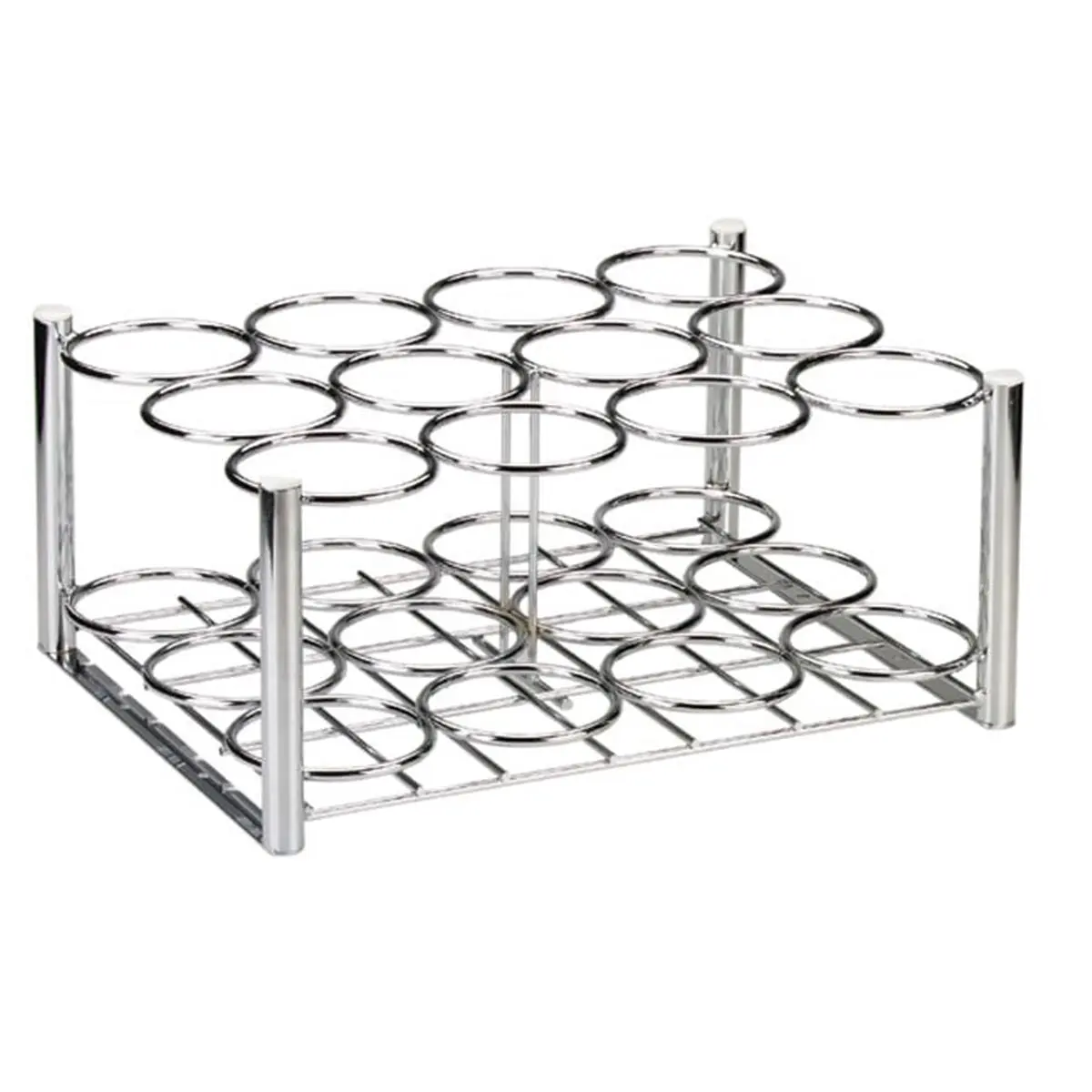 212 MAIN Heavy-Duty Steel Oxygen Cylinder Display Storage Rack - Durable Sturdy Shelf for 6 in D/E Type Cylinders, Multilayer Home Organizer with Cabinet-Rack Compatibility for Truck Use