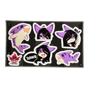 B.B. Originals "Goth" Shork - Glossy Sticker Sheet