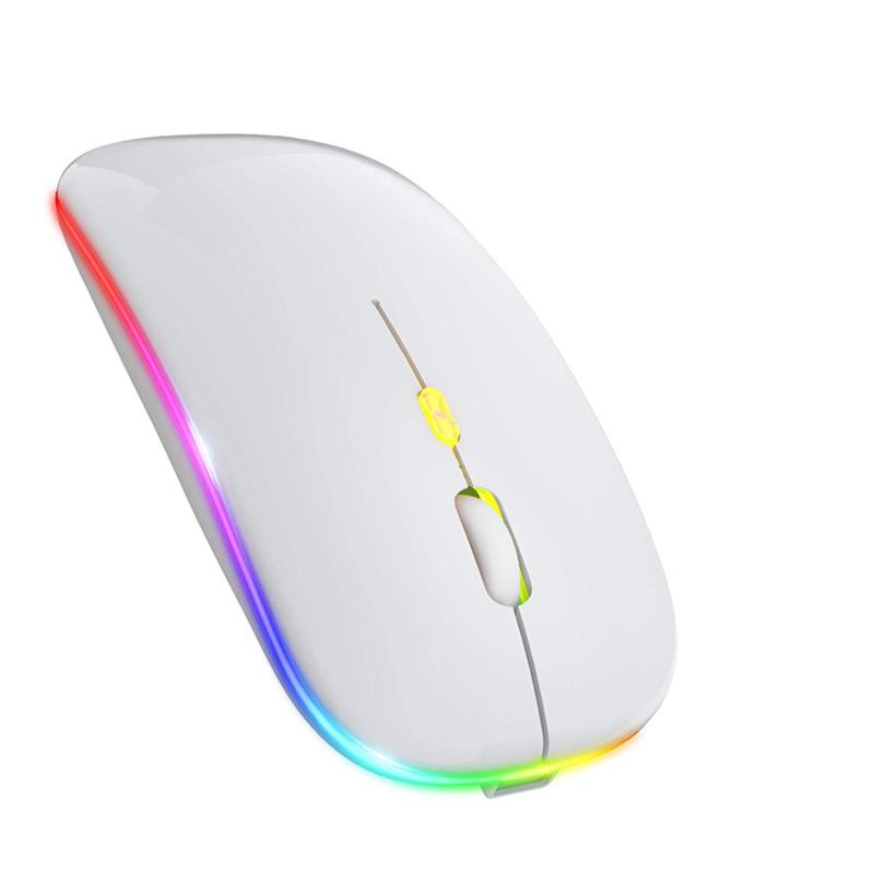 Bluetooth Mouse 2.4Ghz Wireless Mouse Mice Rechargeable Mouse Silent Mouse LED Backlit USB Gaming Mouse 1600DPI for PC Laptop Bluetooth Mouse 2.4Ghz Wireless Mouse Mice Rechargeable Mouse Silent Mouse LED Backlit USB Gaming Mouse 1600DPI for PC Laptop