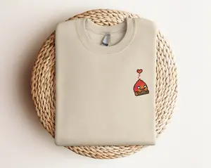 Calcifer Embroidered Tshirt/Sweatshirt/Hoodie, Howl's Moving Castle Shirt, Studio Ghiblie Shirt, Anime Gift EB11