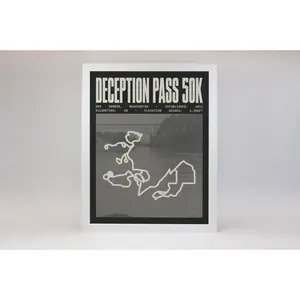 Deception Pass 50k Endurance Run Poster