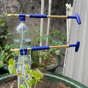 Manual Push-pull Beverage Bottle Watering Tool, Watering Can Spray Wand, Reciprocating Pull-out Beverage Bottle Sprayer