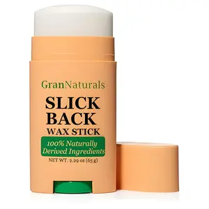 Slick Back Hair Wax Stick for Women, Hair Wax Stick for Flyaways & Frizz Control, Sleek Bun & Ponytail Styling, Castor Jojoba Coconut Meadowfoam Oils, Rosemary Extract, Non Greasy Hair Finishing Stick, Edge Control, 2.29 oz