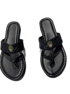 Seven Color Fish Mouth Outdoor Thick Sole Sandals, Summer New Roman Style Fashion Trendy Open Toe Beach Shoes, Lightweight Women's Flat Slippers