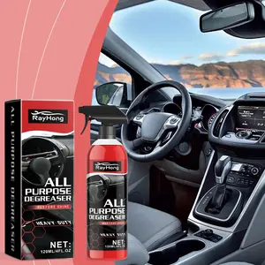 Car Multi-Purpose Cleaner, Seat Steering Wheel Tire Body Interior Exterior Stain Remover, Effective Car Cleaning Solution