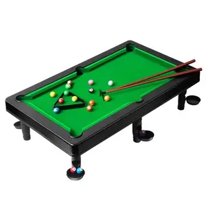 Portable Tabletop Billiards Set Compact Mini Game for Stress Relief Family Fun Three Sizes Ideal for Parties Office Home Entertainment