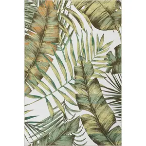 Cyra Splashguard Graphic Machine Washable Area Rug