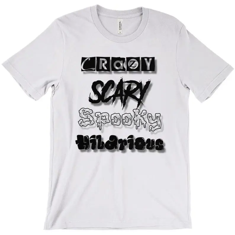 Crazy, Scary, Spooky, Hilarious T-Shirt – Tv Off Kendrick, Lefty Gunplay Inspired Design Gift for Men and Women