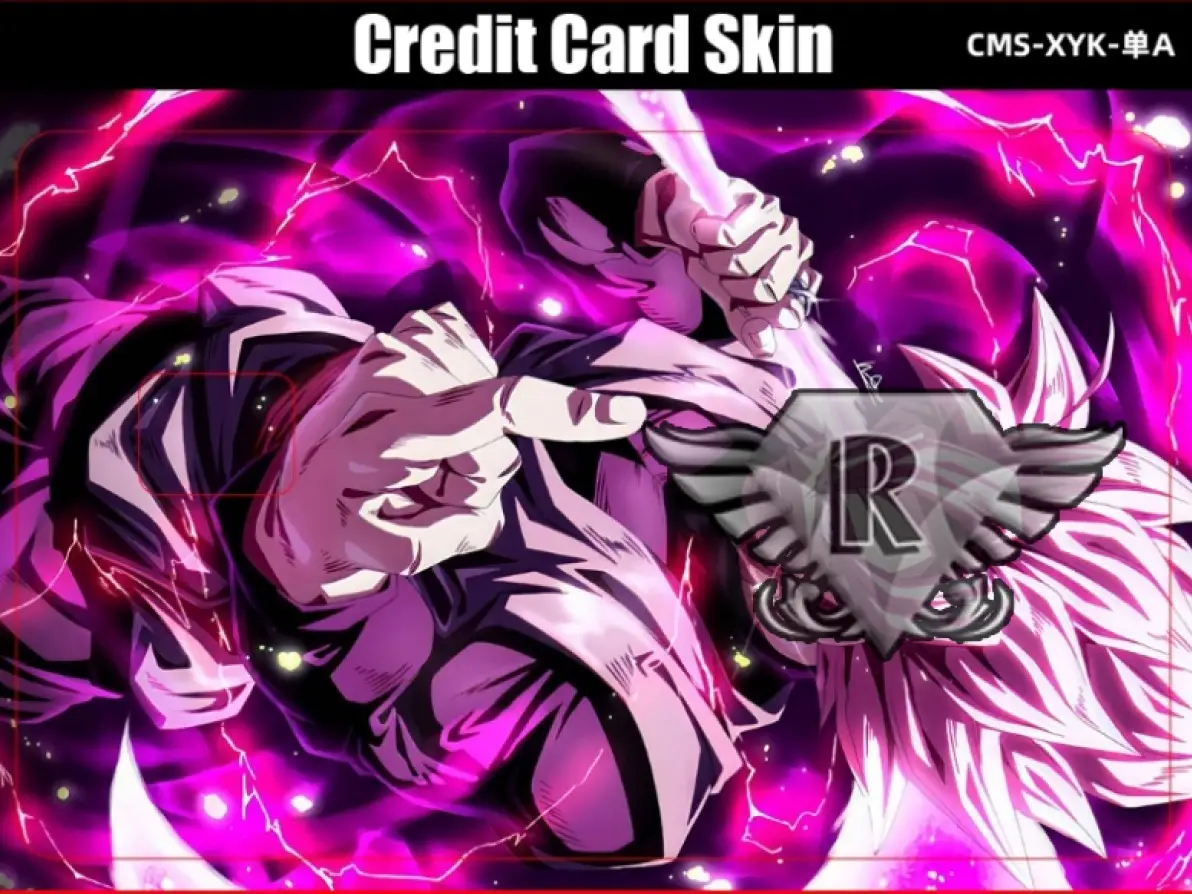 Z Rose Debit Card Sticker