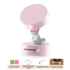 Gift Adjustable Vacuum Magnetic Suction Cup Phone Mount, Hands-Free Magnetic Cell Phone Holder for Car/Gym/Mirror/Smoot