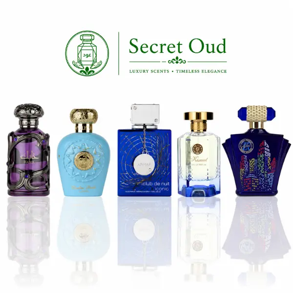 Habik Men + Opulent Dubai + Club De Nuit Blue Iconic + Kismet Lunar Magic + Zakat Z7