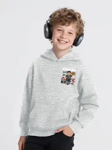 Boys Spring Fall Casual Creative Roblox Rgblox Game Series Graphic Hoodie Long Sleeve Sweatshirt, Cartoon Pattern, Fitted, Pockets, Gift