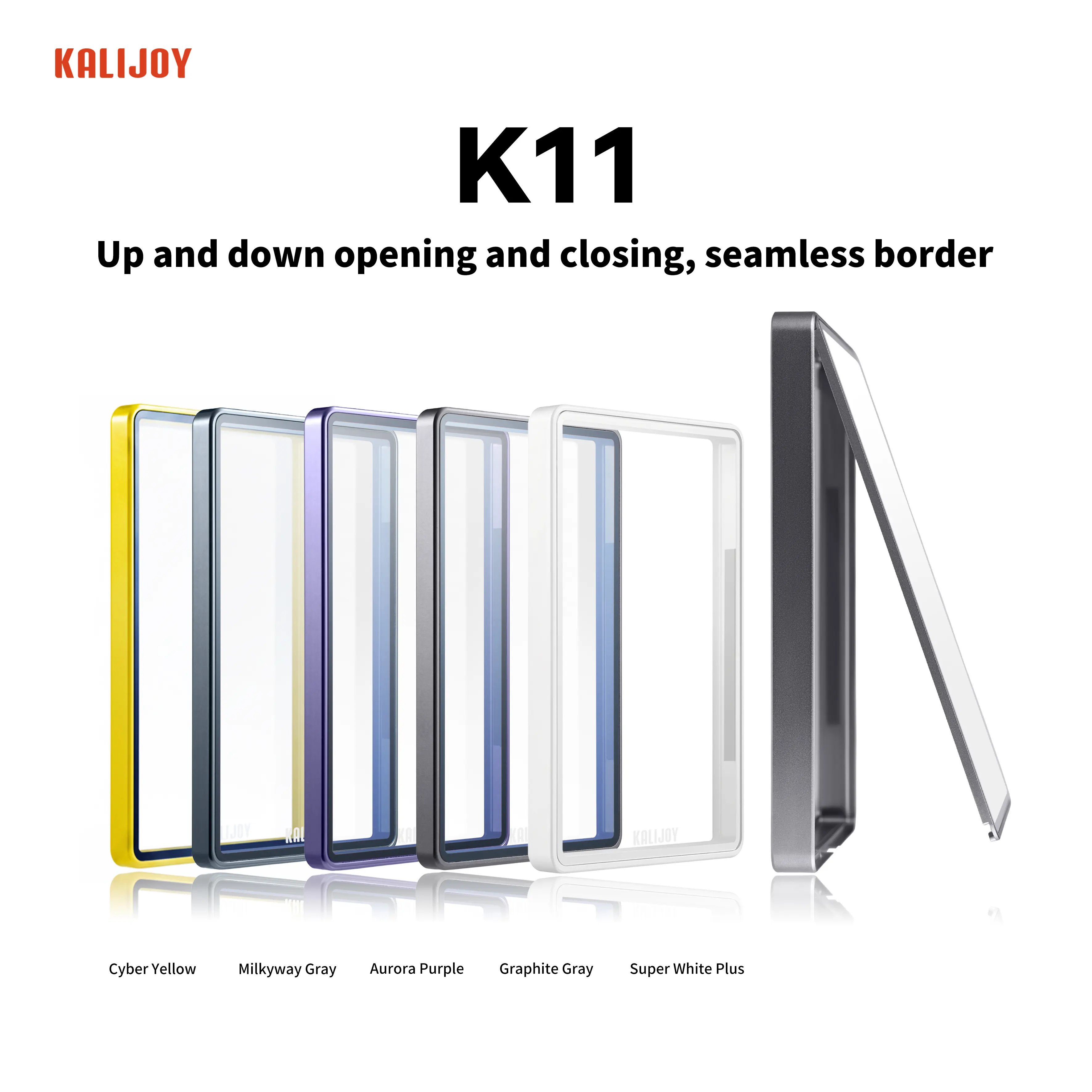 KALIJOY K11 Magnetic Graded Slab Case, Compatible with Standard PSA & CGC Slabs, Fits 35PT–130PT Thin & Thick Graded Cards