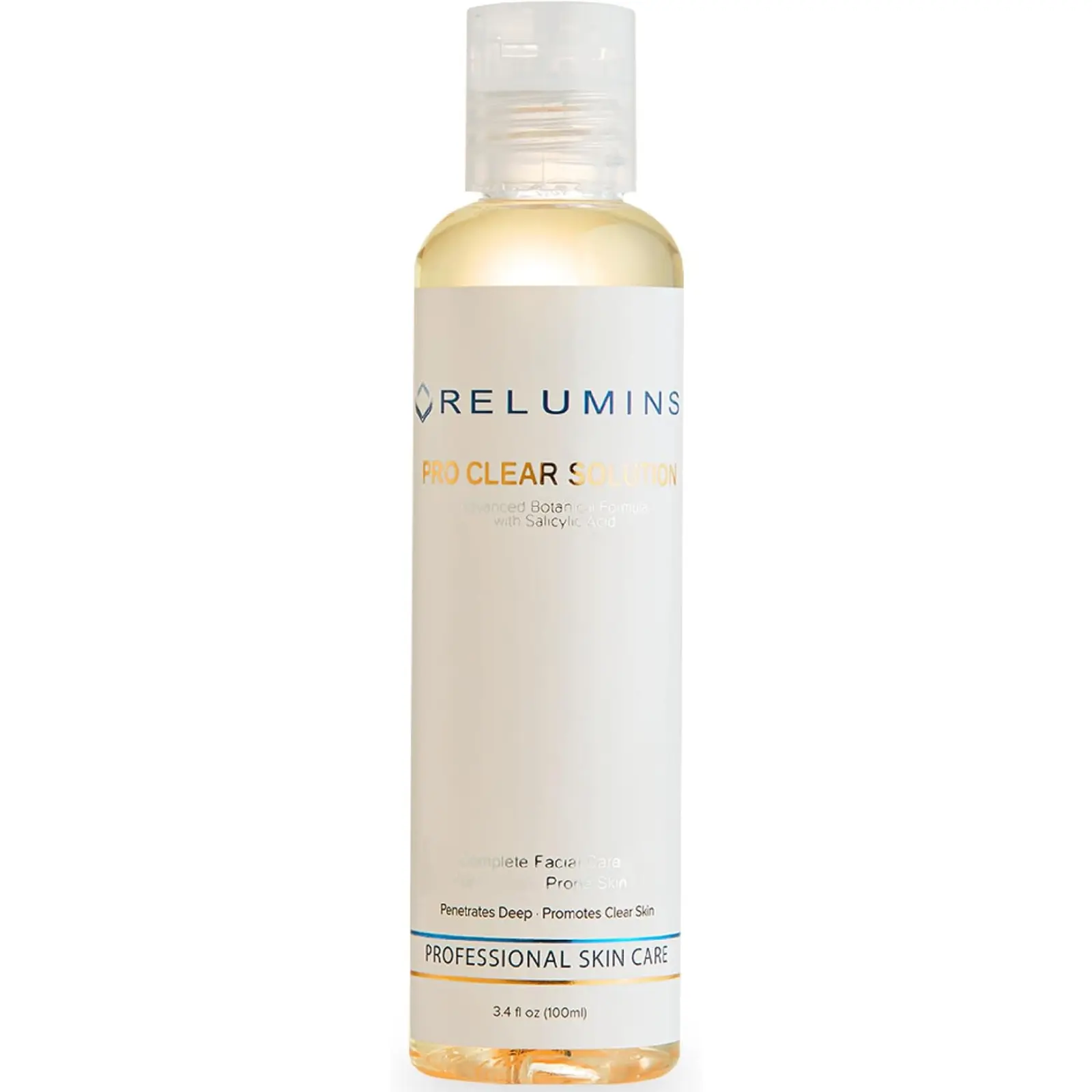 Relumins Clear Skin Toner with Salicylic Acid, Neem Extract & Pear Ferment – Balancing Facial Toner for Smooth, Hydrated & Refreshed Complexion – Gentle Daily Skincare Gift - 100ml