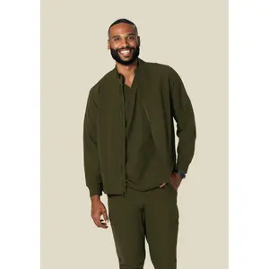 Men's Modern Scrub Jacket Olive