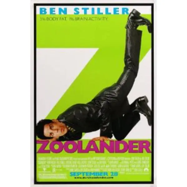 Zoolander Comedy Film DVD Video Disc - Will Ferrell, Hansel, Paramount - AC-3/Dolby Digital, Dubbed, Reissued, Repackaged, Subtitled, Widescreen, Sensormatic
