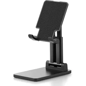 Cell Phone Stand Angle Height Adjustable Phone Holder for Desk, Foldable Phone Stand, Compatible with , iPad, Surface Pro, Portable  7" - 15.6"