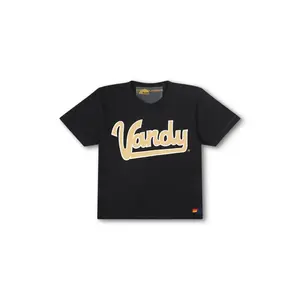 VANDERBILT BOLT BOYFRIEND TEE - BLACK